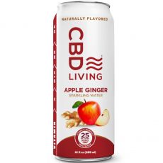 CBD Living - Apple Ginger Sparkling Water